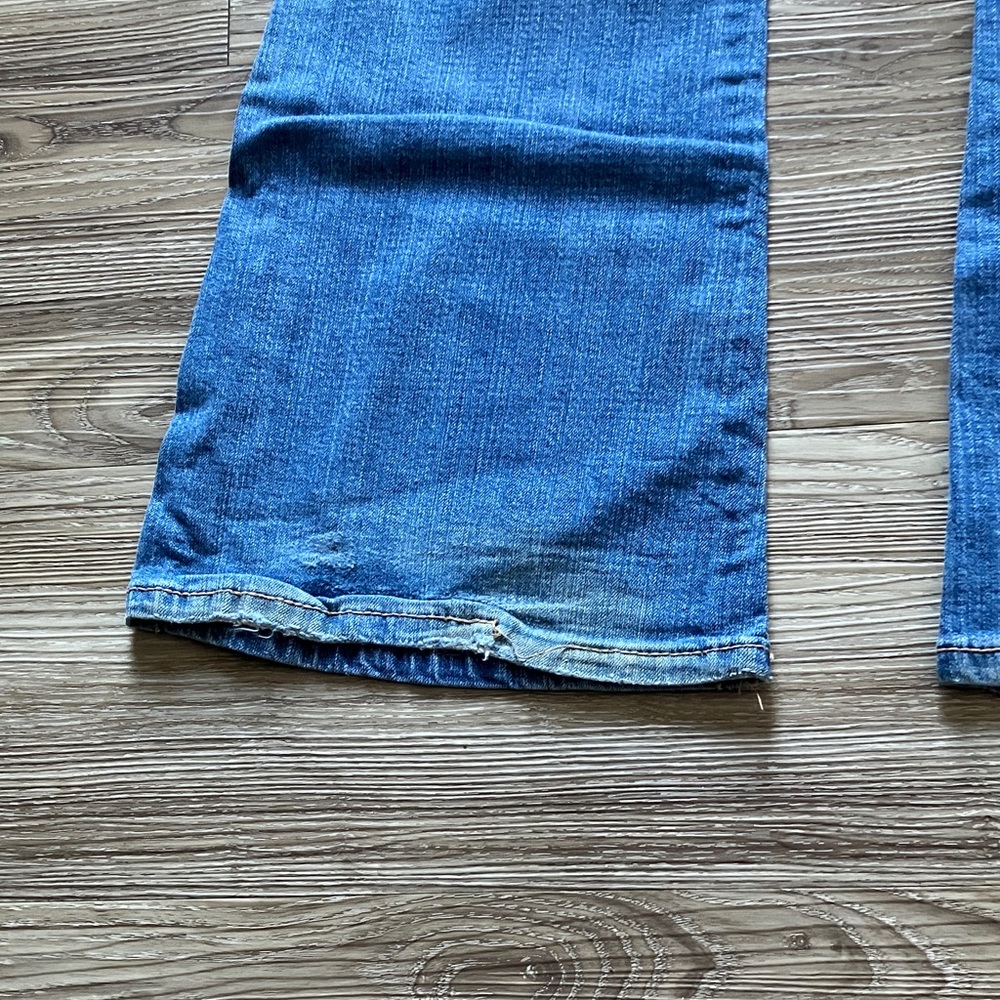Amethyst Jeans Light Blue Flare Denim - Picture 5 of 8